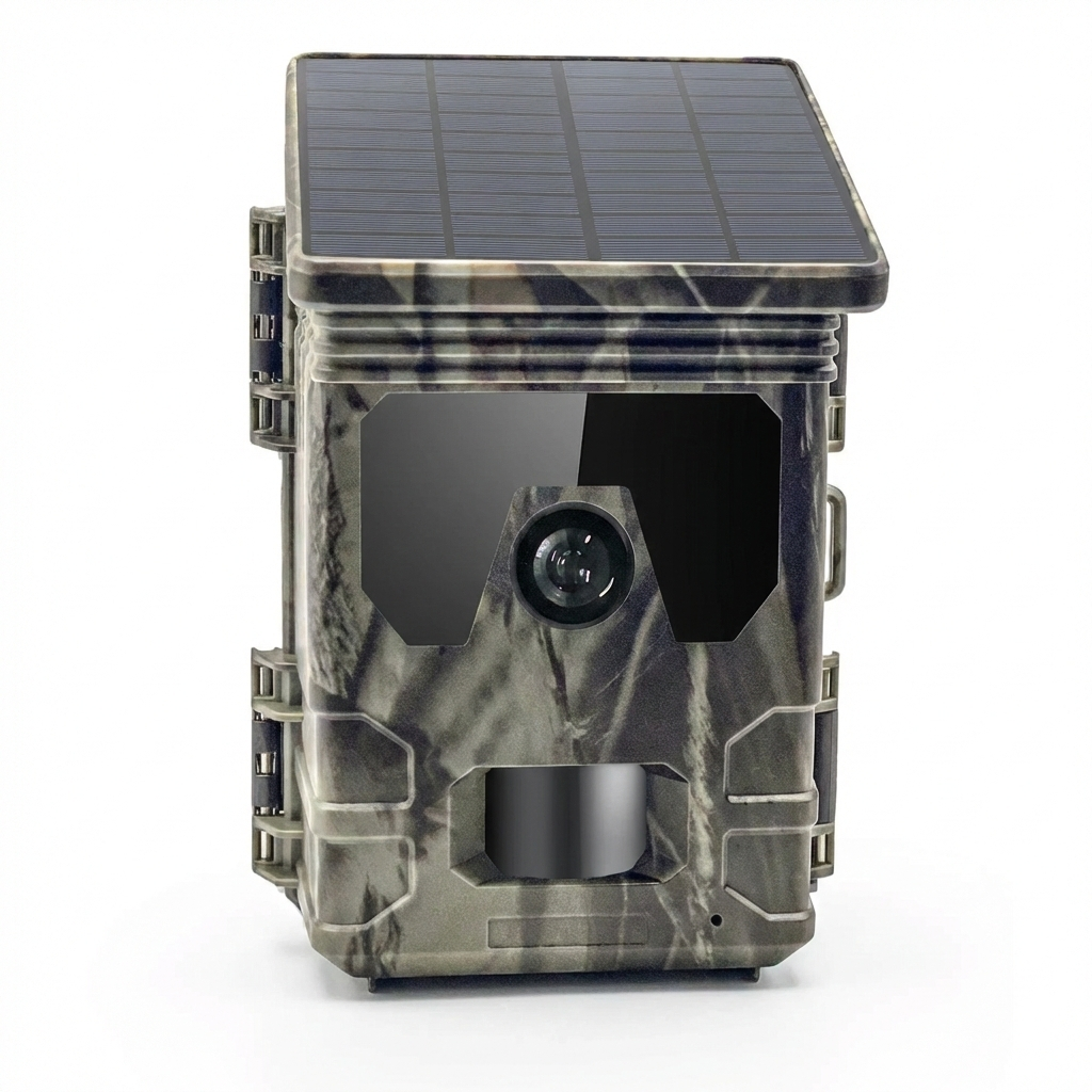 Caméra de Chasse Solaire ApexCam HC-600A — 30MP, Vidéo 1080P, Autonomie Illimitée